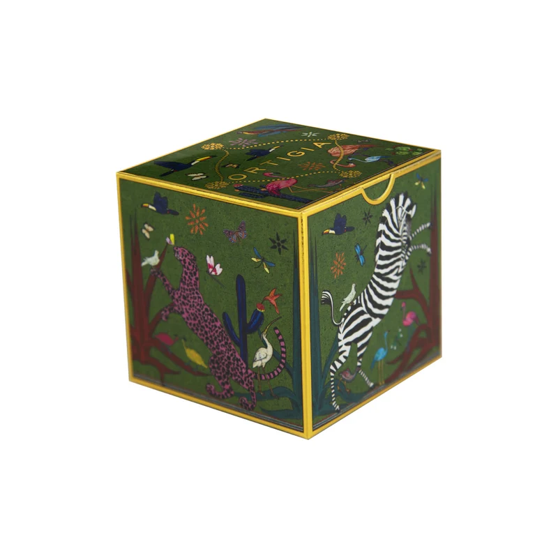 Espressotasse „Tazzina Ceramic Grün“ Jungle-Motiv