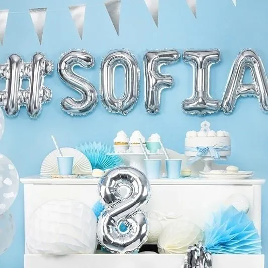 Folienballon Hashtag