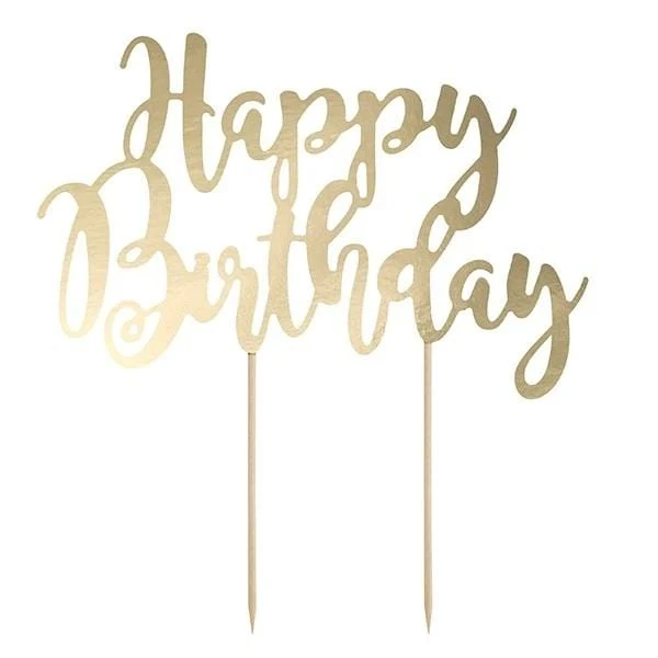 Tortenstecker Geburtstag Happy Birthday