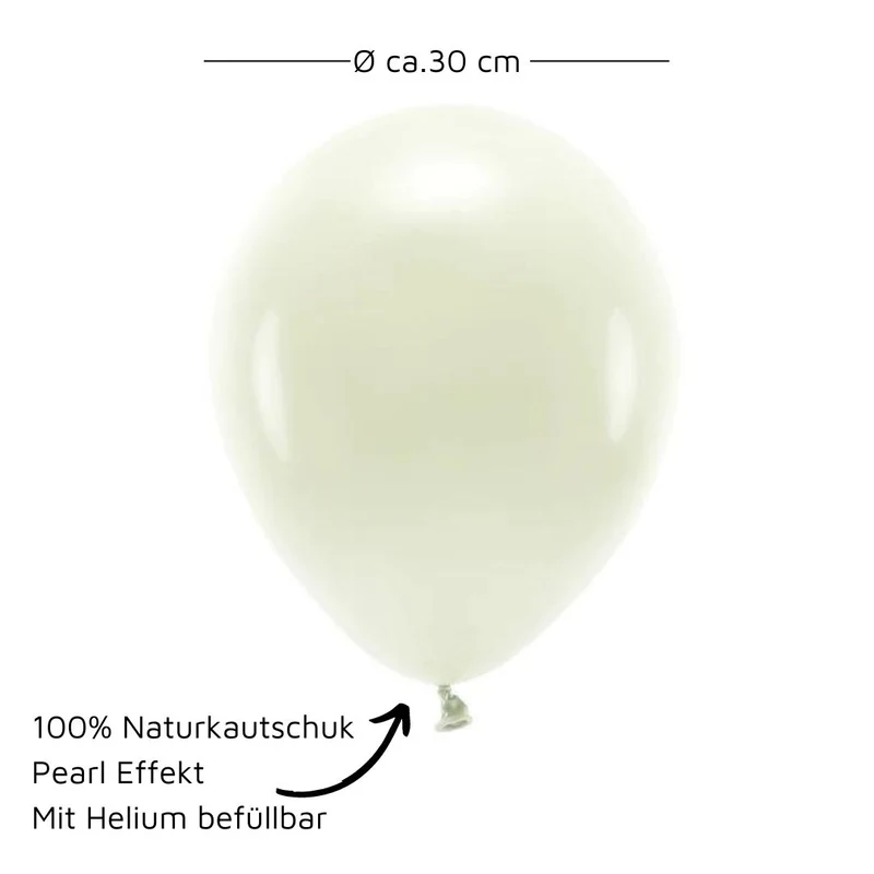 ECO Luftballons 30 cm (50 Stück)
