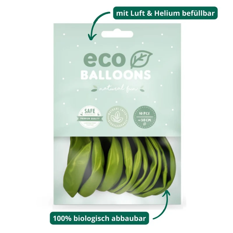 ECO Luftballons 30 cm (10 Stück)