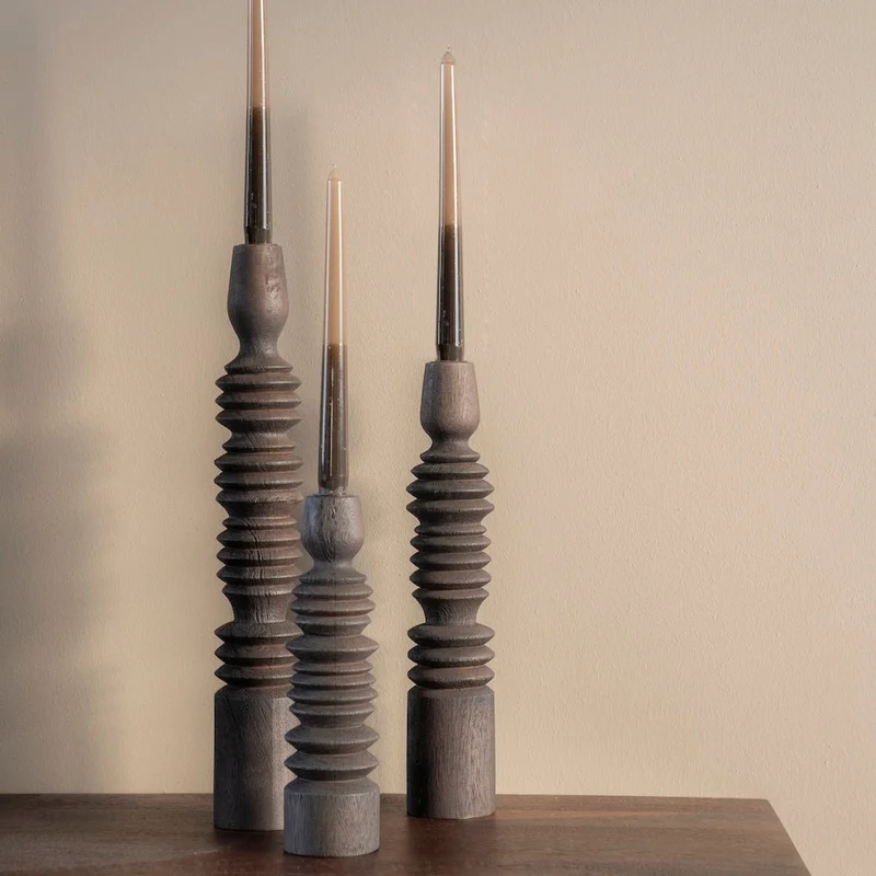 Set Kerzenhalter Totem - By-Boo