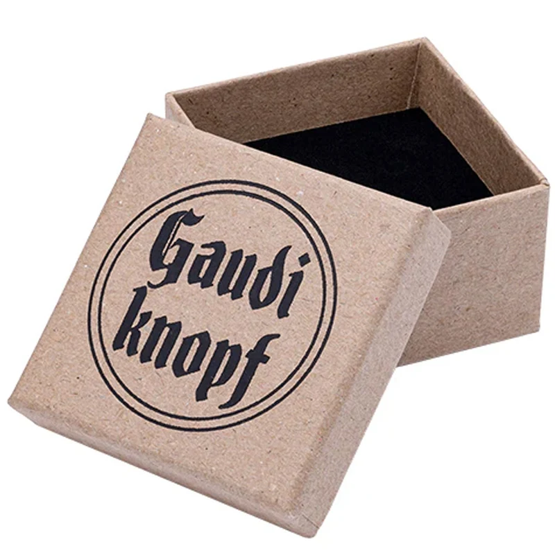 Gaudiknopf Anstecker Durscht wiad Sau