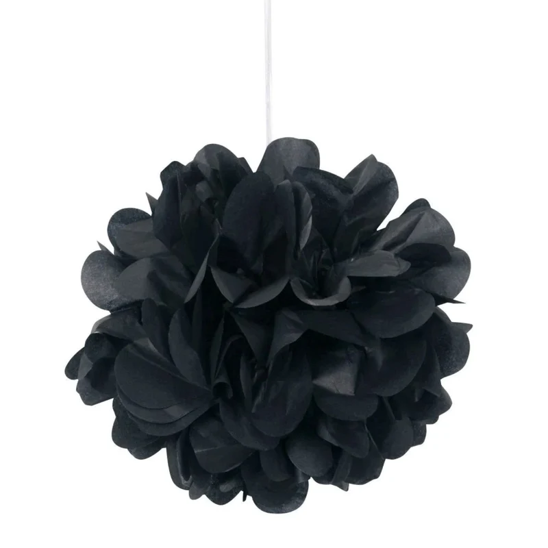 Wabenball Fluffy 23cm/3 Stück | Schwarz