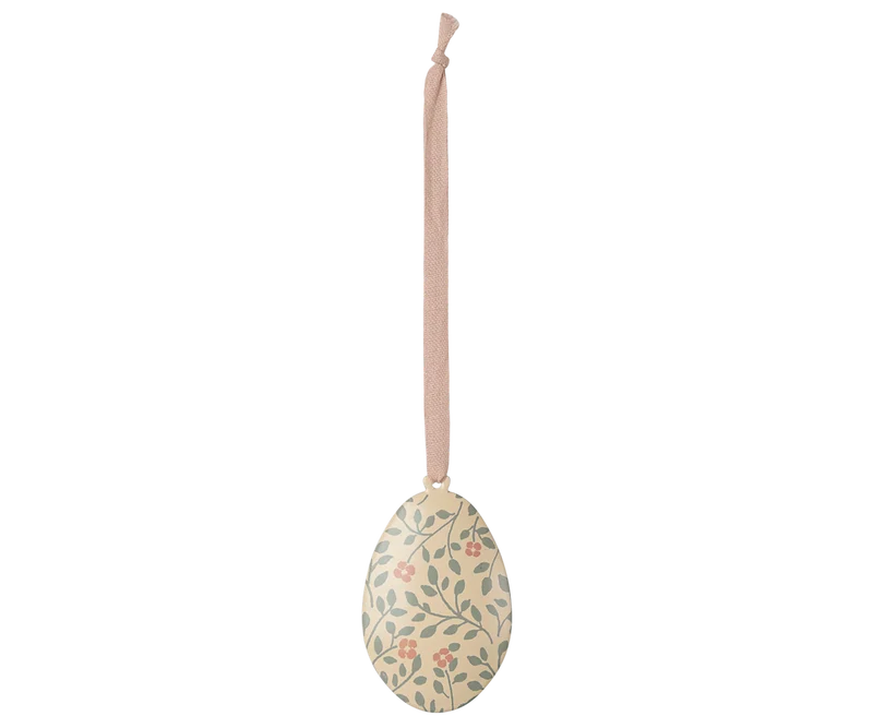 Maileg OSTEREI Ornament olive | Dekoanhänger ca. 6x4x1 cm Osterschmuck