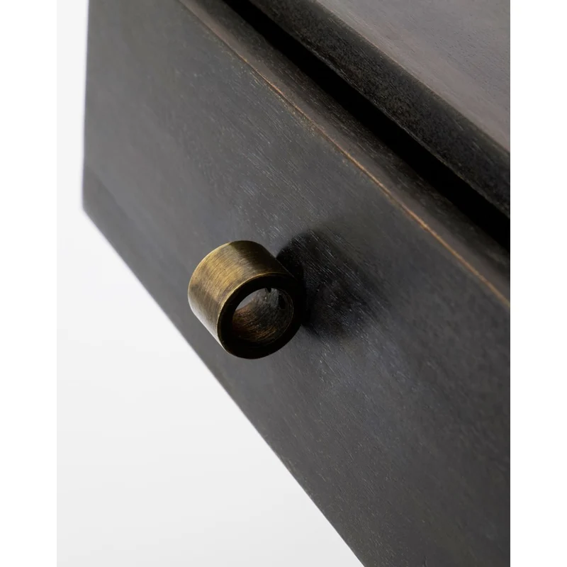 Wandregal mit Schublade Bedsi Schwarz