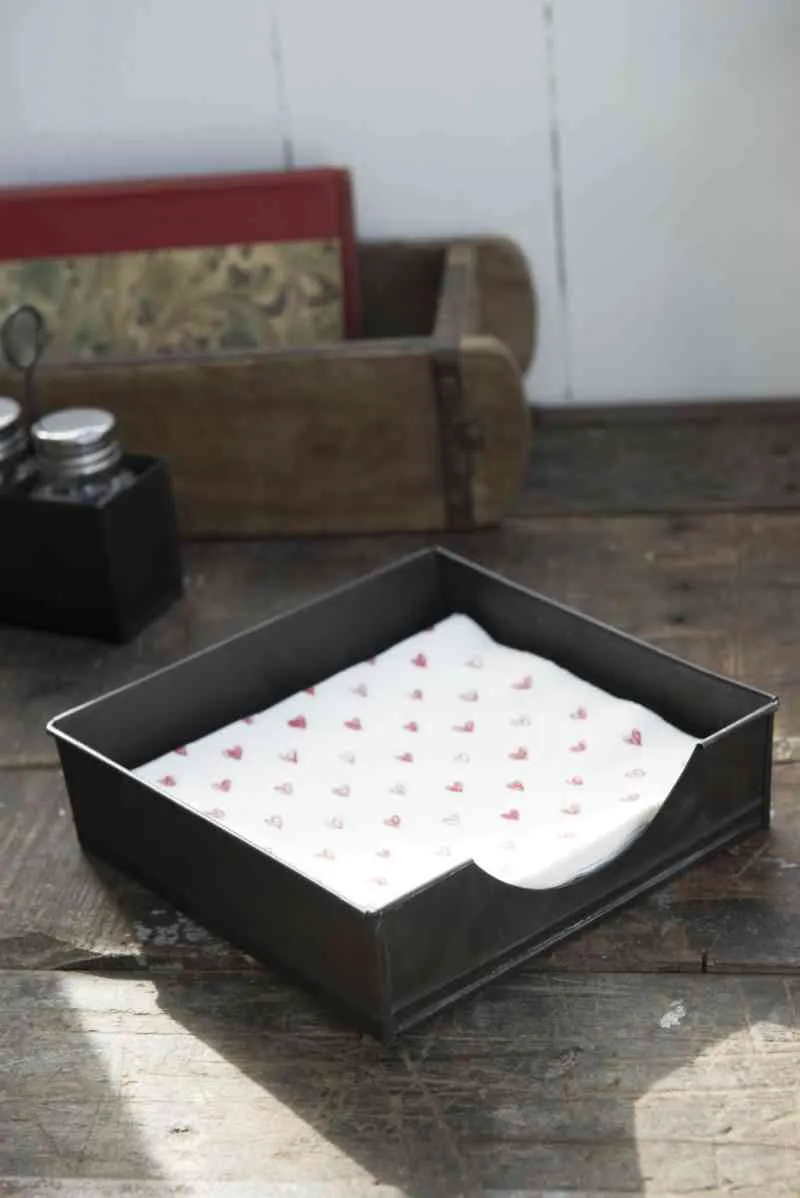 Servietten HERZCHEN 33x33 cm Tissue Papierservietten IB LAURSEN
