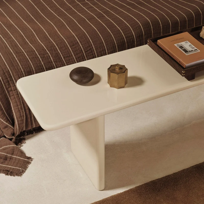 Bank Rink Eggshell 140 cm - ferm LIVING