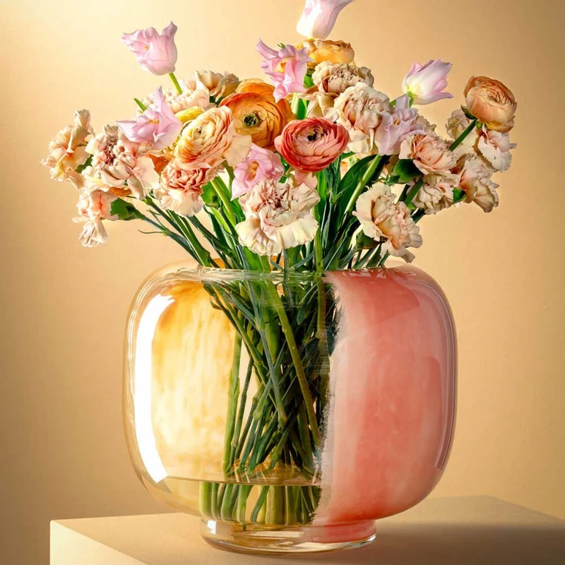 Vase CIPRIA DUE 26 cm apricot/lachs