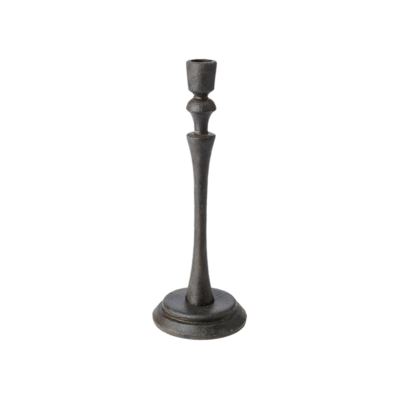 Kerzenständer NOAH Gusseisen schwarz ca. 27 cm FACTORY-LOOK Affari of Sweden