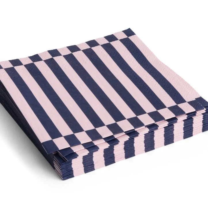 Papierservietten Pattern Napkins Dinner 20stk - HAY