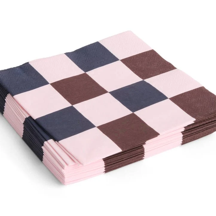 Papierservietten Pattern Napkins Dinner 20stk - HAY