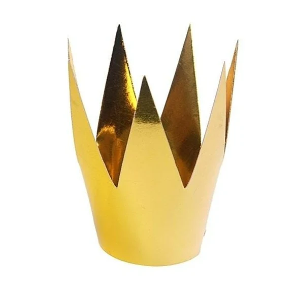 Party Krönchen metallic (3 Stück)