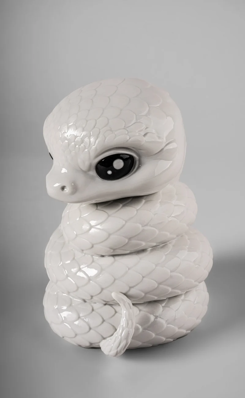 Figur BABY SNAKE aus Porzellan