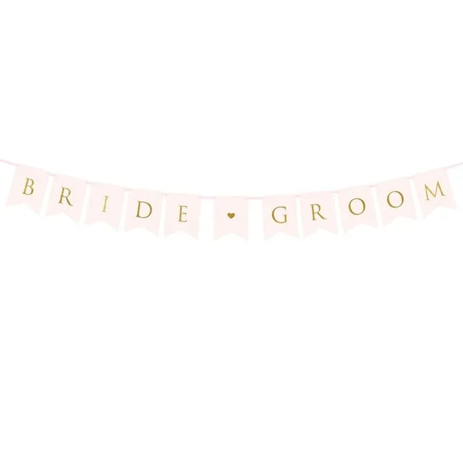 Girlande Bride & Groom