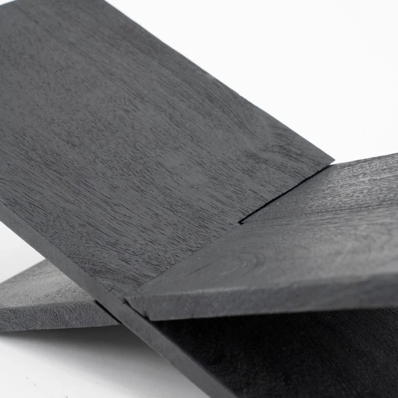 Design Buchstaender Holz Schwarz - By Boo