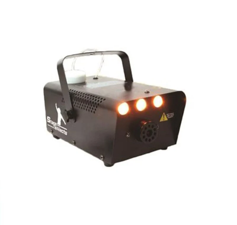 Nebelmaschine 700W mit Amber LEDs | Schwarz