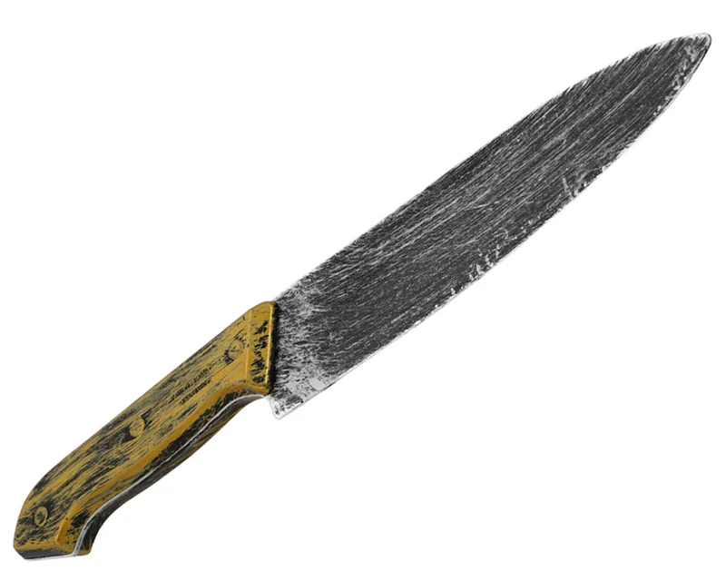 Mörder Messer - 30 cm | Bronze - Halloween Küchenmesser Waffe
