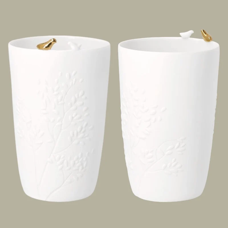 Räder Goldvogel Vase Vogelpaar