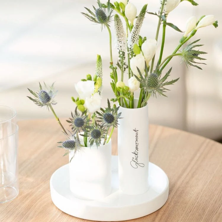 Räder Vase Mittelpunkt Glücksmoment