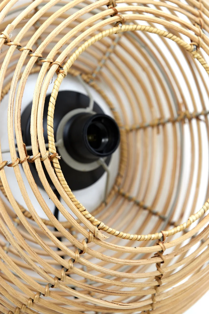 Wandleuchte MILAN in Natur Ø50x20cm