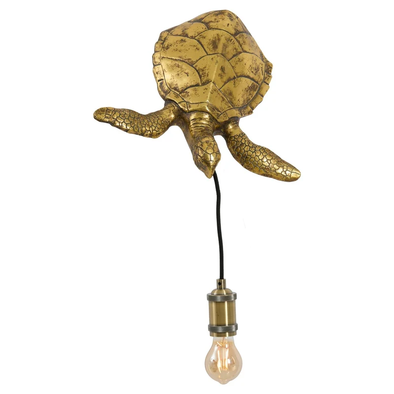 Wandleuchte TURTLE Bronze 35x26x20cm