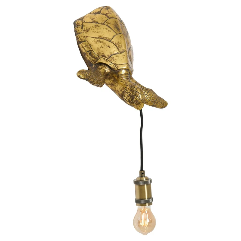Wandleuchte TURTLE Bronze 35x26x20cm