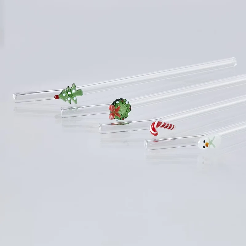 LONG DRINK Trinkhalm-Set XMAS