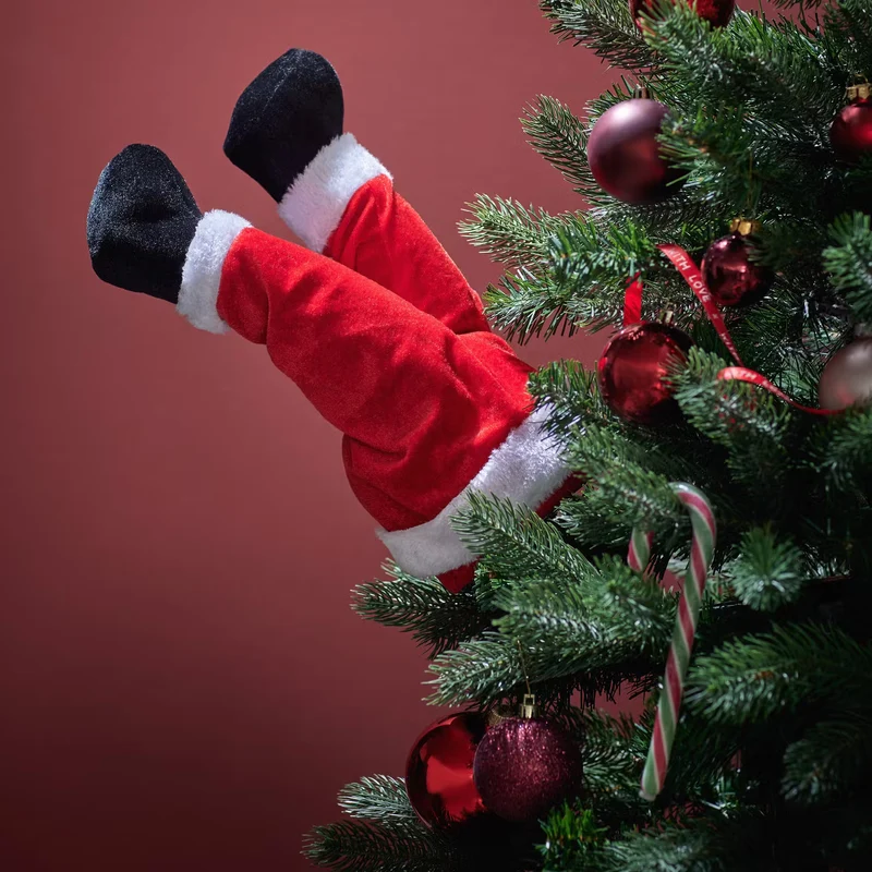 X-MAS Deko-Santa für Weihnachtsbaum