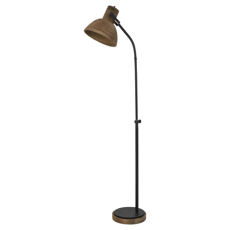 Stehleuchte IMBERT Braun/Matt Schwarz, 47x29x129cm