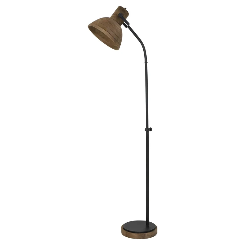 Stehleuchte IMBERT Braun/Matt Schwarz, 47x29x129cm