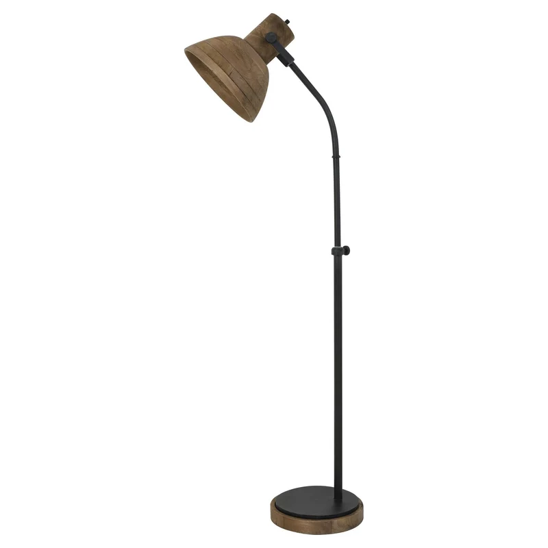 Stehleuchte IMBERT Braun/Matt Schwarz, 47x29x129cm