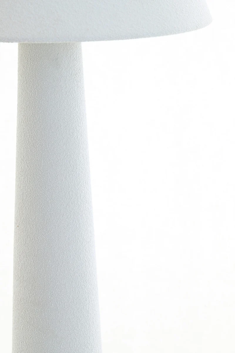 Stehleuchte DEVIA Bouclé Crème Ø50x168cm