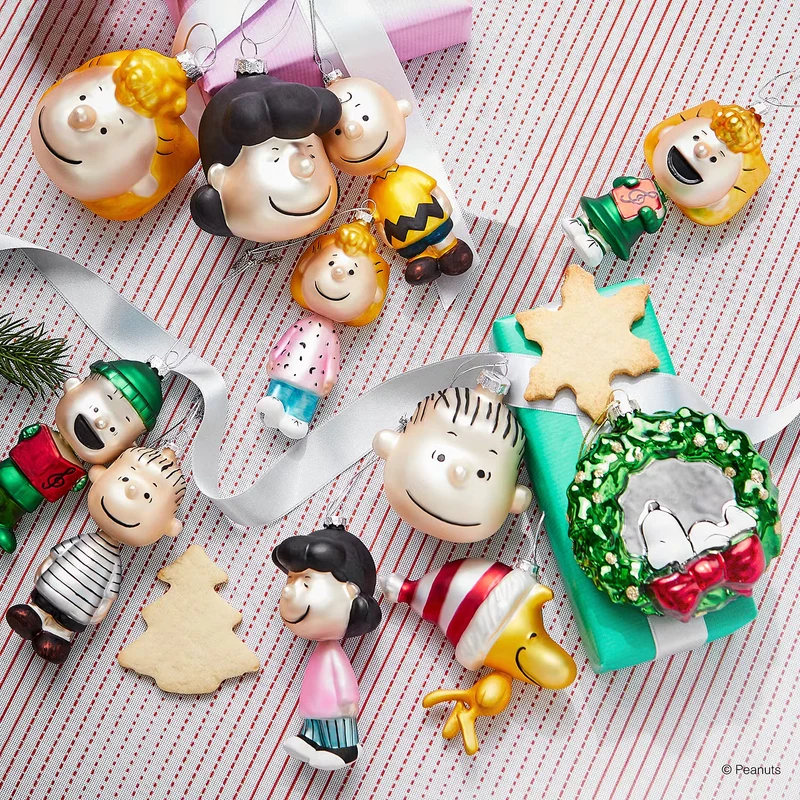 PEANUTS Baumanhänger Snoopy im Kranz