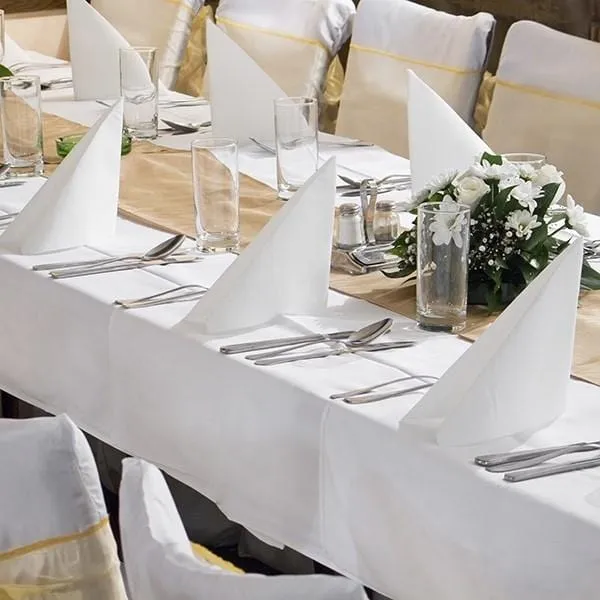 Tischdecke Hochzeit rechteckig