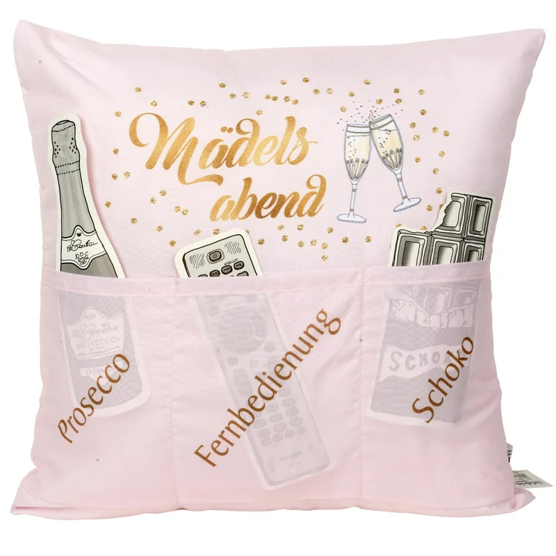 Geschenk Kissen Mädelsabend