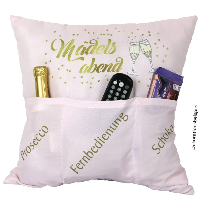 Geschenk Kissen Mädelsabend