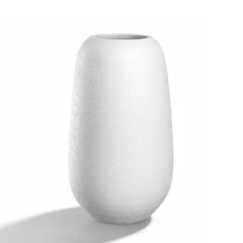 Keramikvase TROGOLO 30 cm weiß