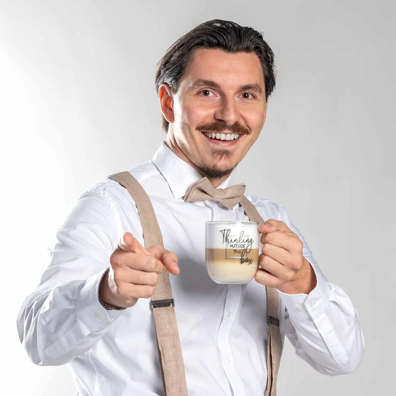 Tasse UFFICIO 400 ml 'Thinking outside the box'