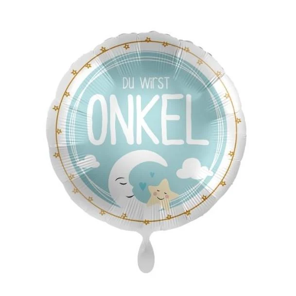Folienballon Du wirst Onkel