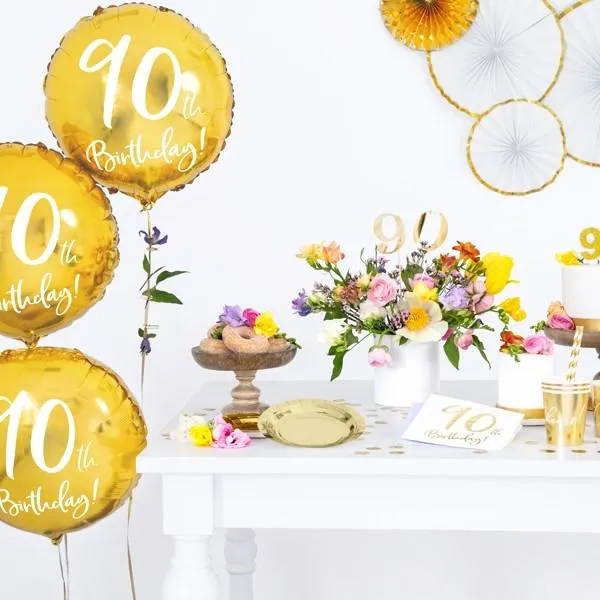 Servietten 90. Geburtstag (20 Stück)