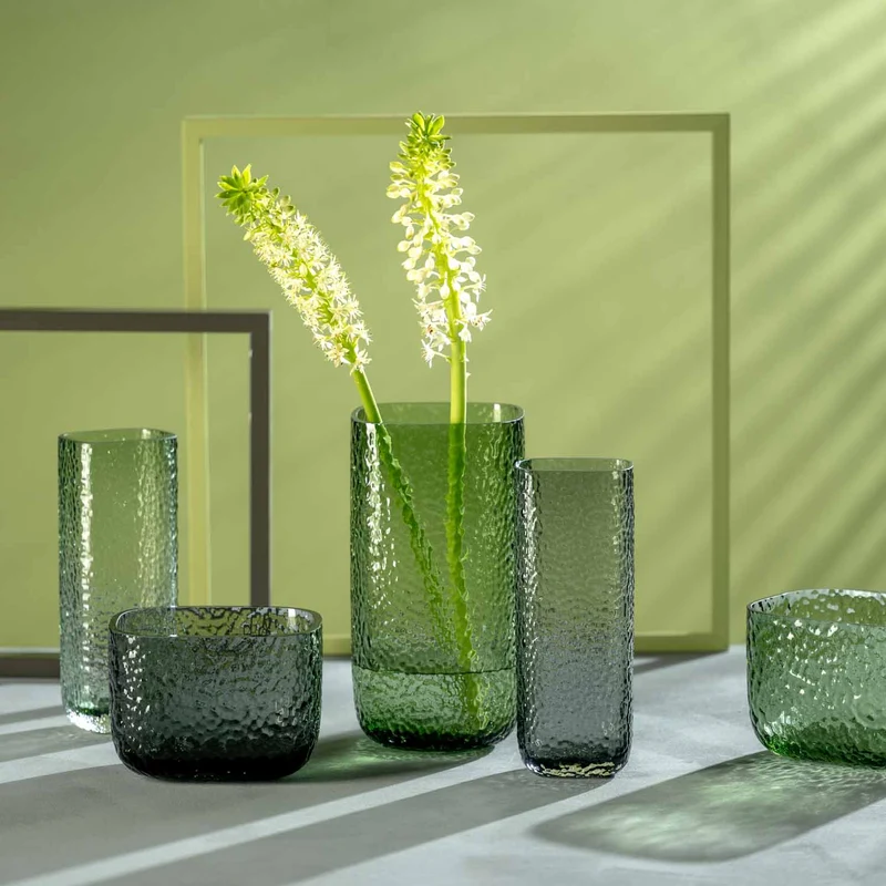 Vase MARTELLO 29 cm grün