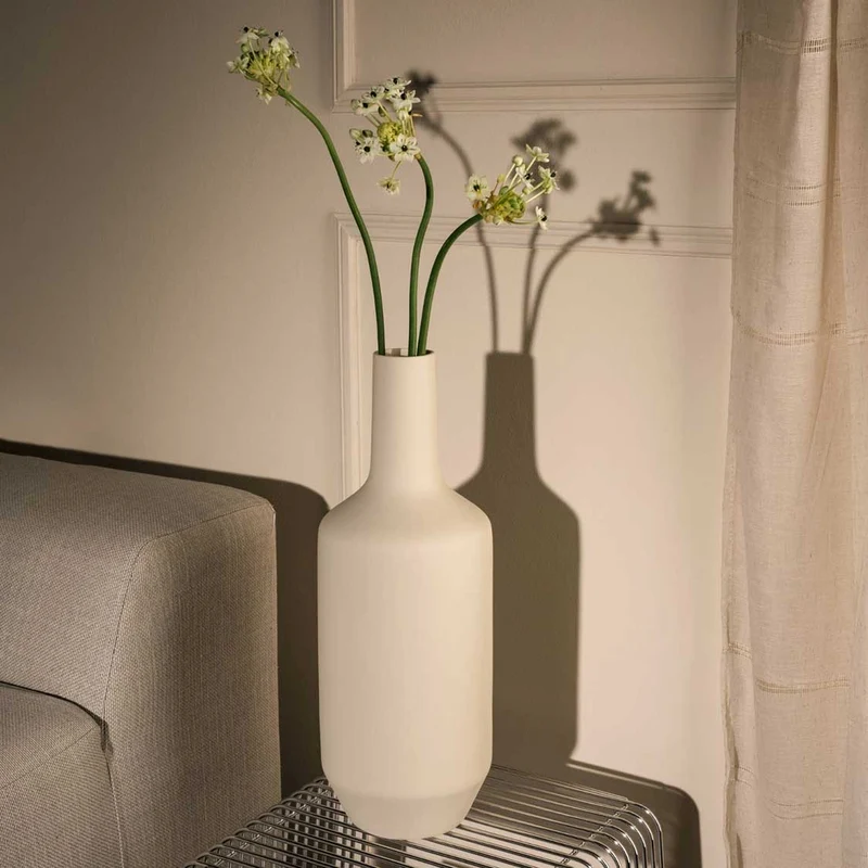 Keramikvase MILANO 50 cm creme