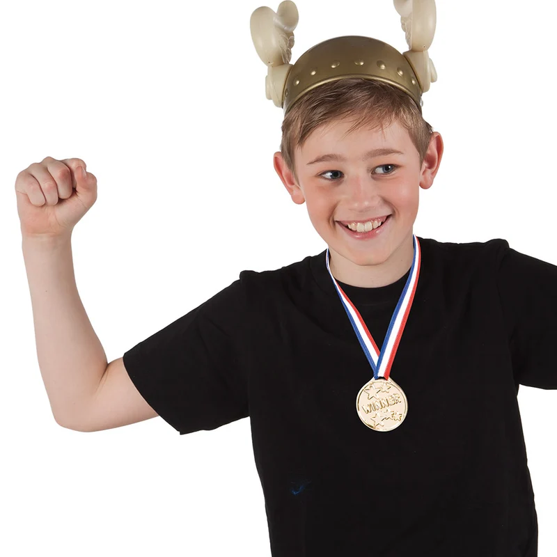 6 Gold-Medaillen "Winner" | Mit Band