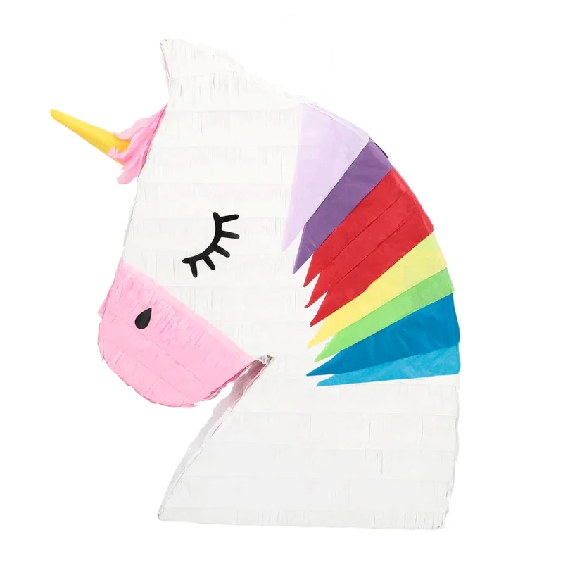 Pinata "Einhorn Aurora" Kopf | 45 x 33 x 8 cm