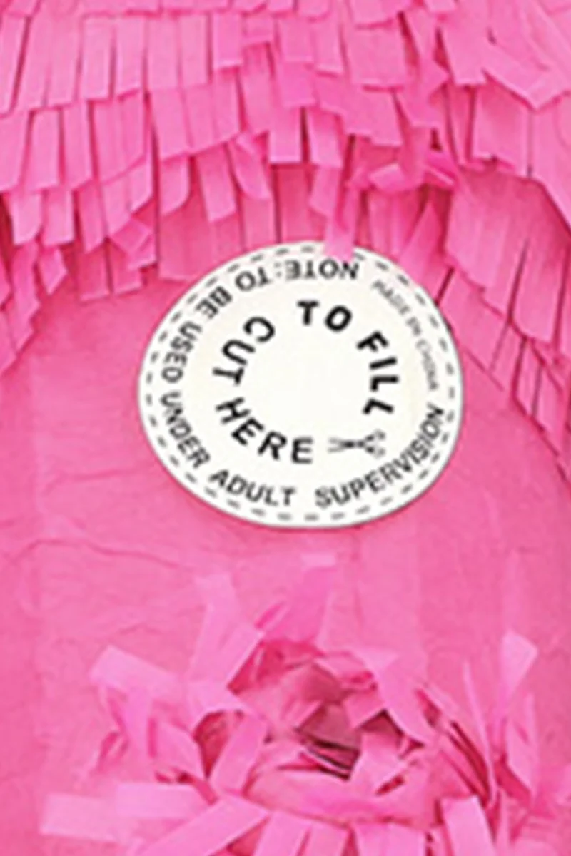 Pinata "Rosa Pudel" | 45 x 24 x 38 cm