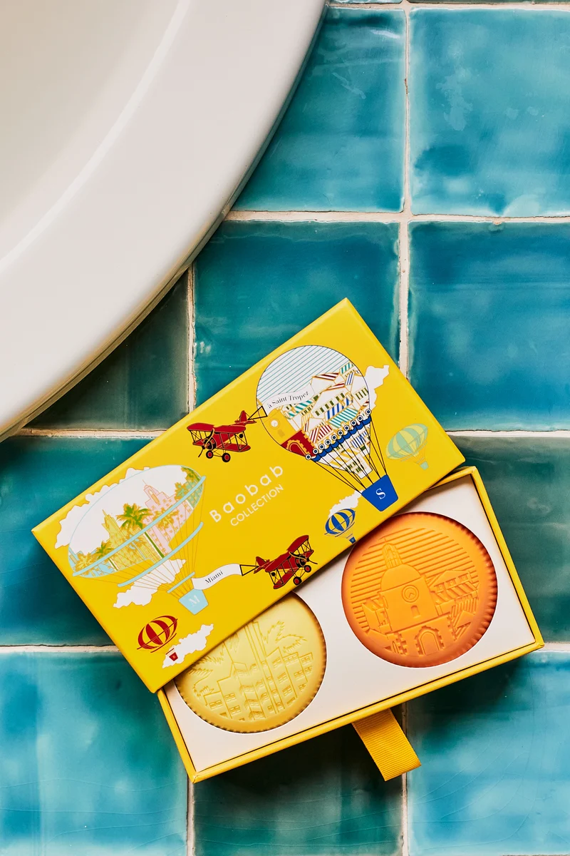 Geschenkbox Seife Miami & À Saint-Tropez (2 x 150 g)