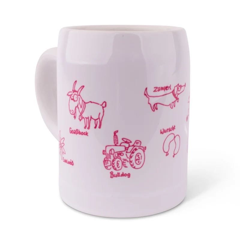 Kinderkrug "Zwergerl" pink