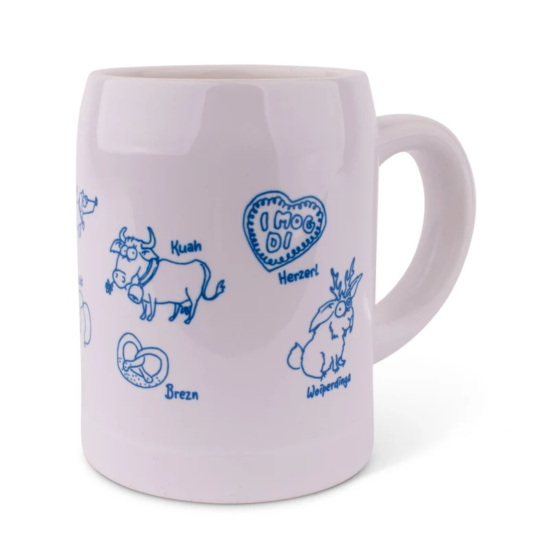 Kinderkrug "Zwergerl" blau