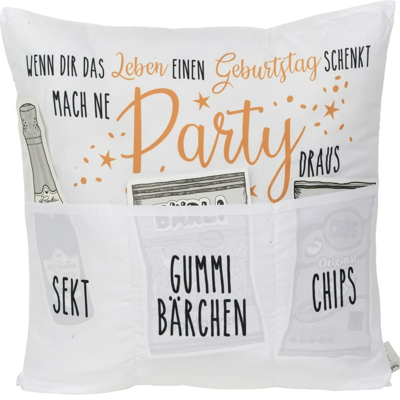 Geschenk Partykissen